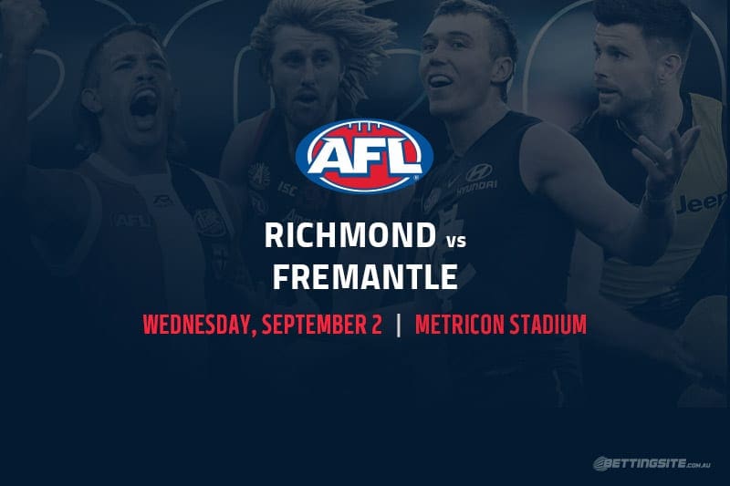 Richmond Vs Fremantle Betting Tips Afl 2020 Round 15