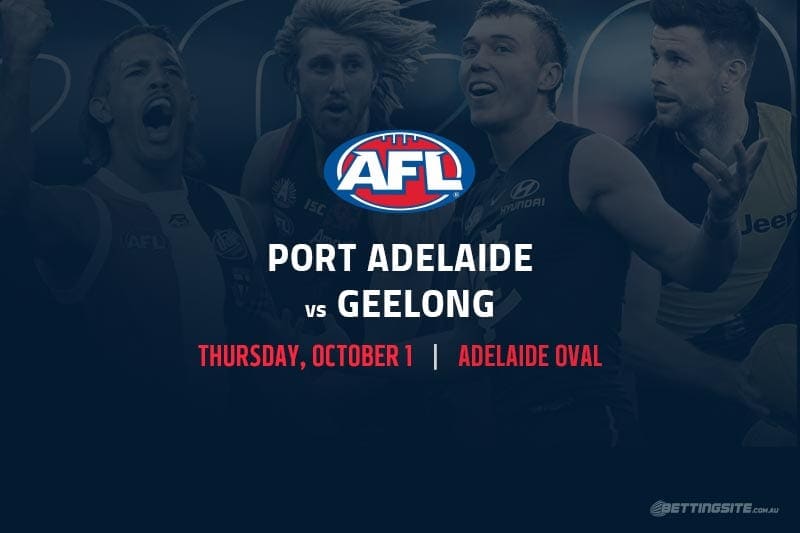 Port Adelaide Vs Geelong Betting Tips Afl Finals 2020