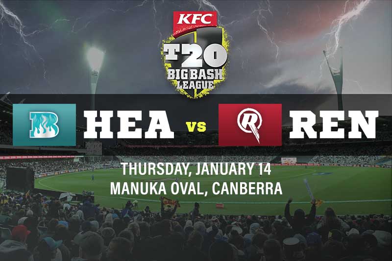 Brisbane Heat v Melbourne Renegades tips and best bets, BBL 10 preview 14/1