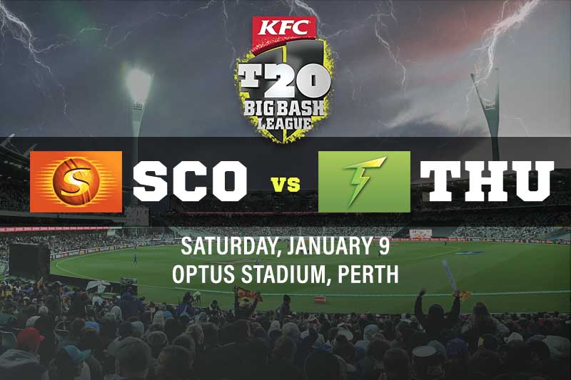 Perth Scorchers v Sydney Thunder tips and best bets; BBL preview January 9