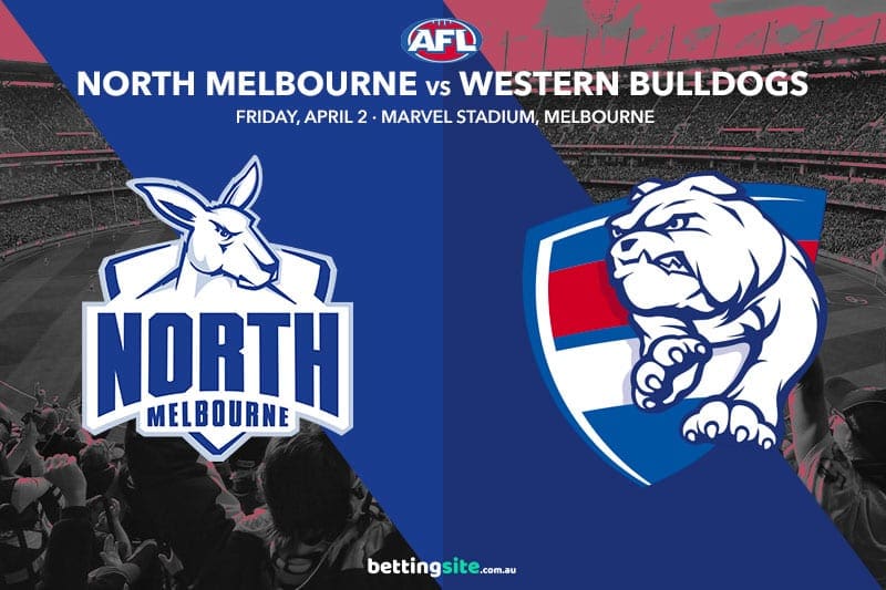 Kangaroos Bulldogs AFL tips