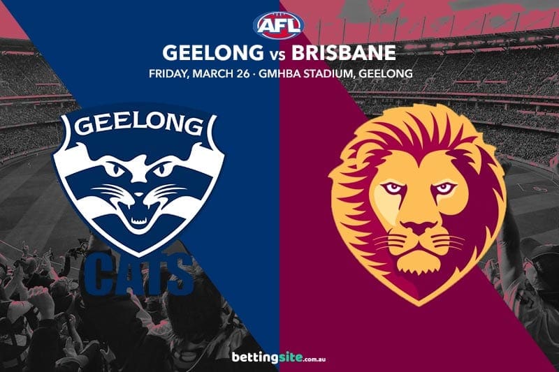 Geelong vs Brisbane Tips & Odds  AFL 2021  Round 2  March 26