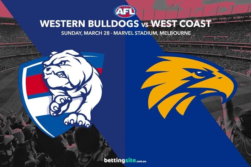 Western Bulldogs Vs West Coast Tips Odds Afl 2021 Round 2