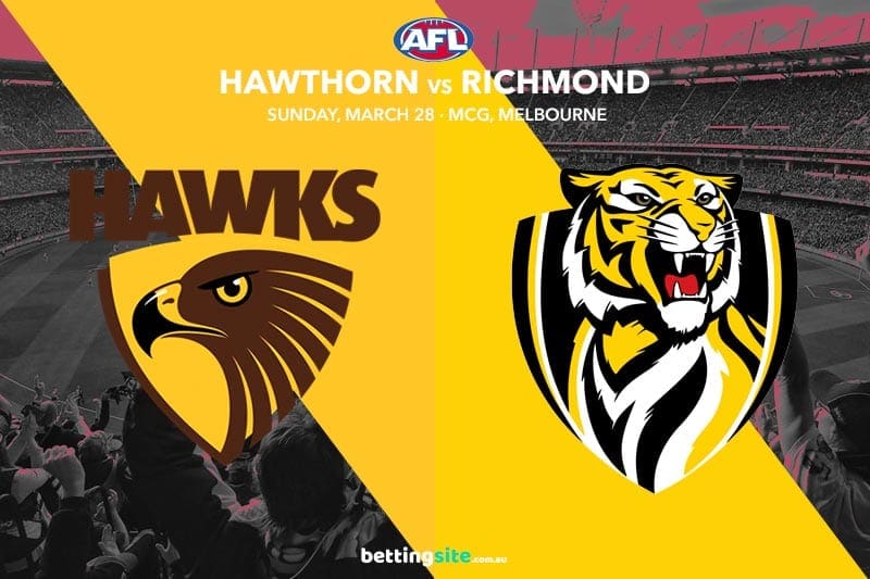 Hawthorn Vs Richmond Afl Round 2 Betting Tips March 28 2021