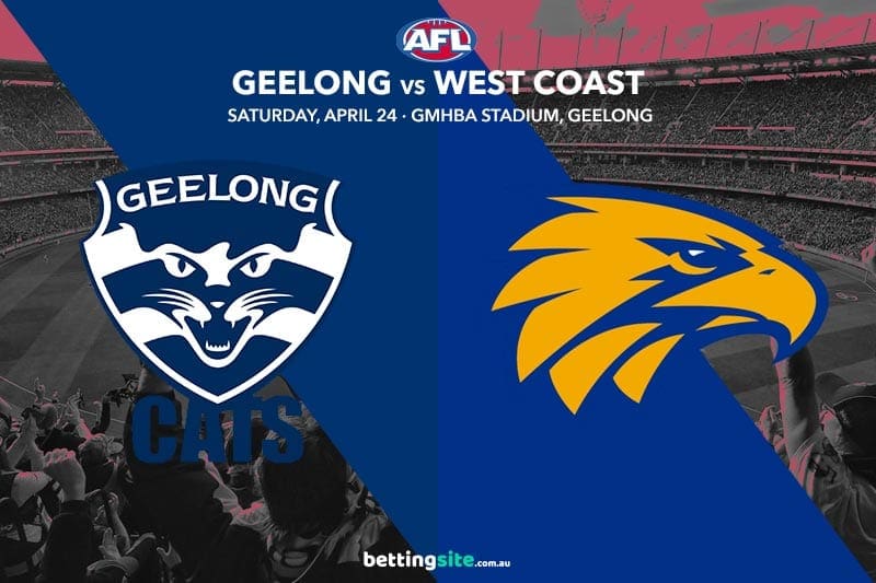 Geelong vs West Coast Betting Predictions  Round 6  AFL 2021 Image