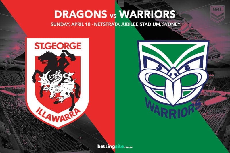 Dragons vs Warriors Betting Predictions NRL 2021 Round 6