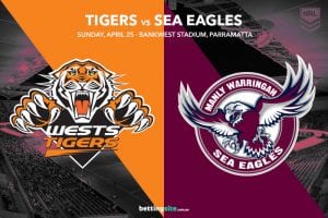 Wests Tigers vs Manly Sea Eagles