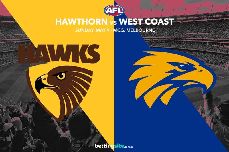 Hawthorn vs West Coast AFL Round 8 Tips | Sunday, May 9