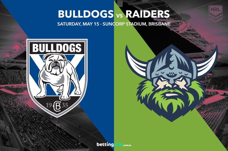 Bulldogs vs Raiders NRL R10 Betting Tips Magic Round 2021