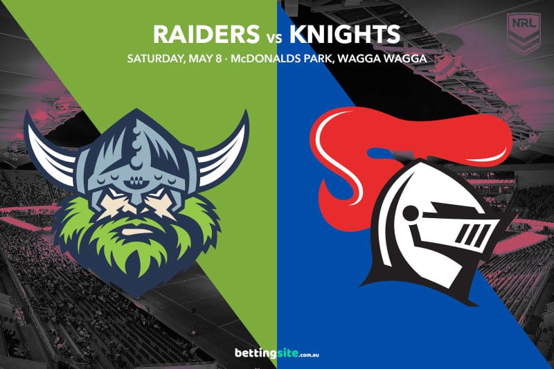 Canberra Raiders vs Newcastle Knights