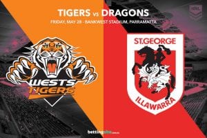Wests Tigers vs SGI Dragons