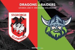 SGI Dragons vs Canberra Raiders