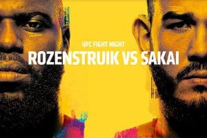 Jairzinho Rozenstruik vs Augusto Sakai - UFC Vegas 28