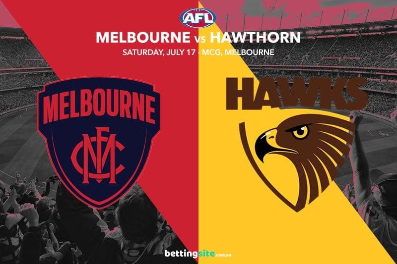 Demons Hawks AFL Rd 18 betting tips