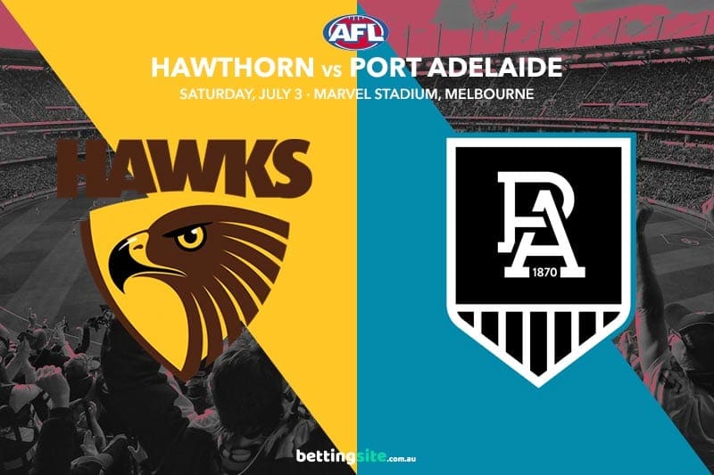 Hawthorn Vs Port Adelaide Afl R16 Betting Predictions 3 7 2021