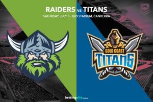 Canberra Raiders vs Gold Coast Titans