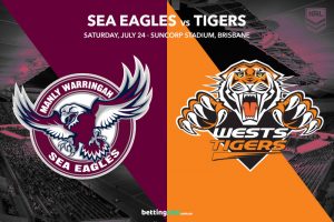 Manly Sea Eagles vs Wests Tigers