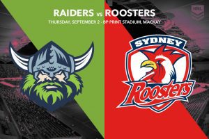 Canberra Raiders vs Sydney Roosters