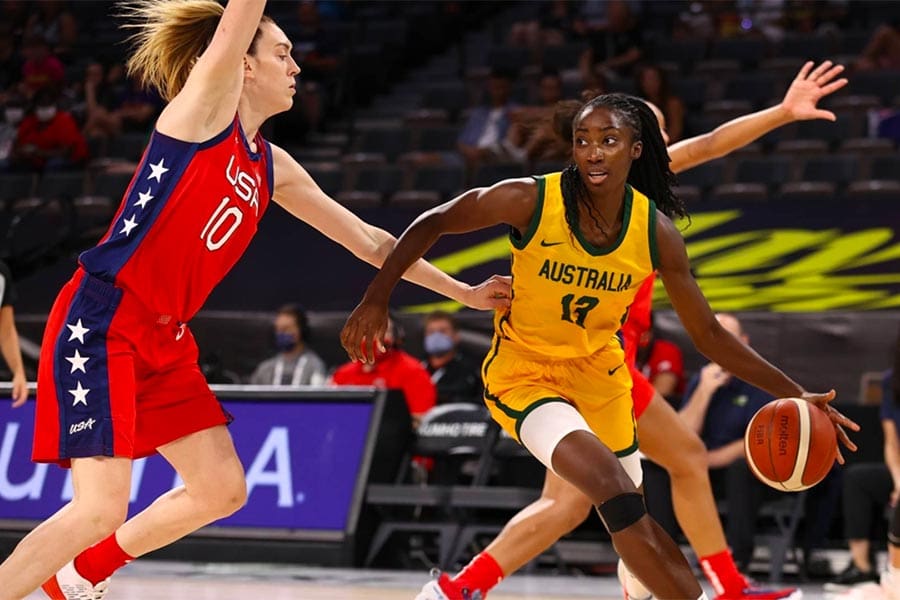 Opals vs US Olympics basketball