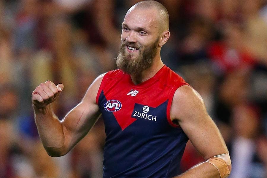 Melbourne AFL star Max Gawn