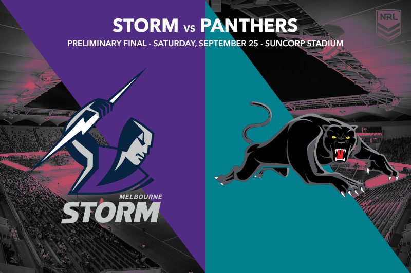 Melbourne Storm vs Penrith Panthers - NRL Finals 2021