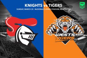 Newcastle vs Wests Tigers NRL Rd 2