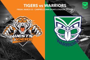 Tigers vs Warriors NRL Rd 3 tips