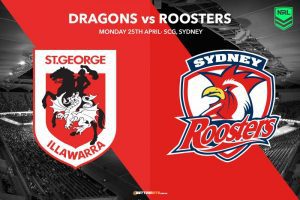 Dragons v Roosters Anzac Day Clash