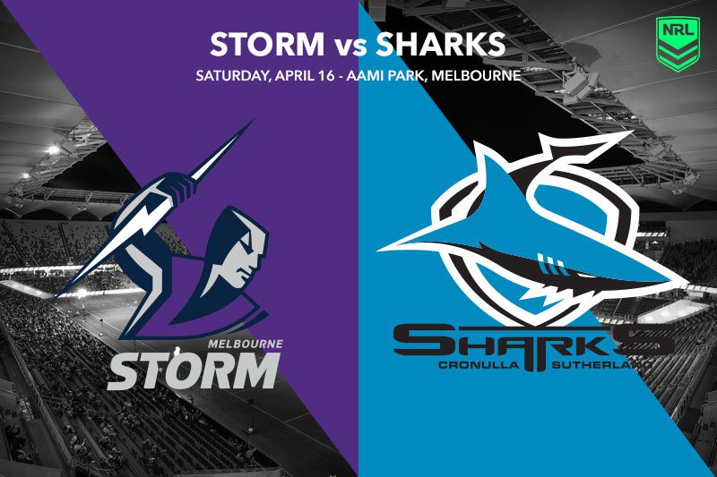 Storm vs Sharks NRL Predictions & Best Bets Round 6, 2022