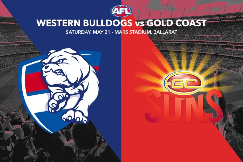 Bulldogs vs Suns AFL Rd 9 preview