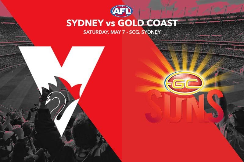 Swans vs Suns AFL R8 preview