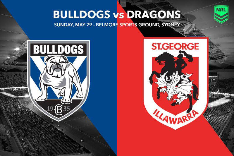 Bulldogs v Dragons Betting Tips & Prediction NRL Rd 12 2022
