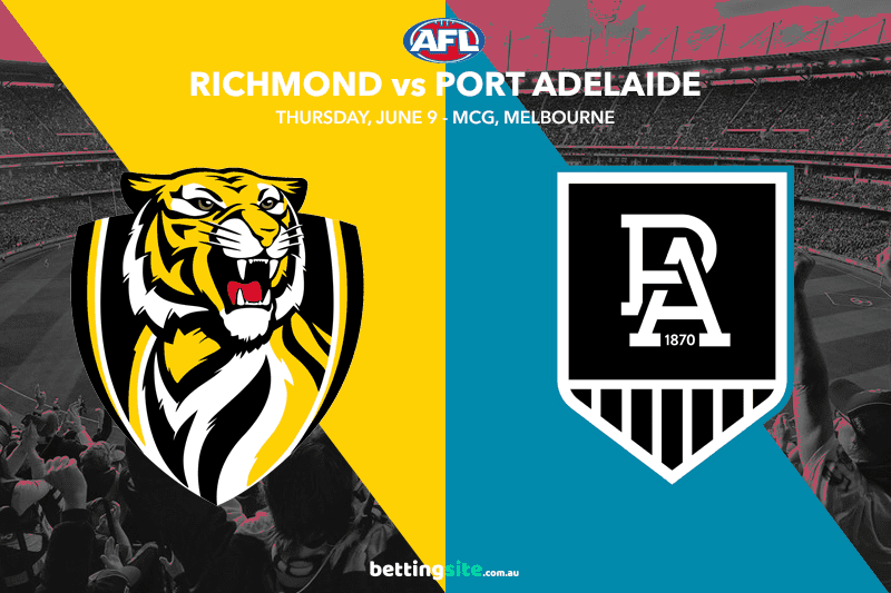 Richmond V Port Adelaide Afl Best Bets And Multi Tips Round 13