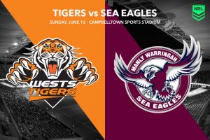 Wests Tigers vs Manly Sea Eagles