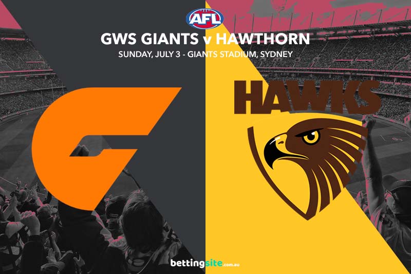 GWS Giants v Hawthorn Hawks AFL Tips