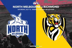 Norht Melbourne Kangaroos v Richmond Tigers - Rd 18 Tips