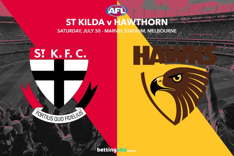 Kiat AFL St Kilda Saints v Hawthorn Hawks