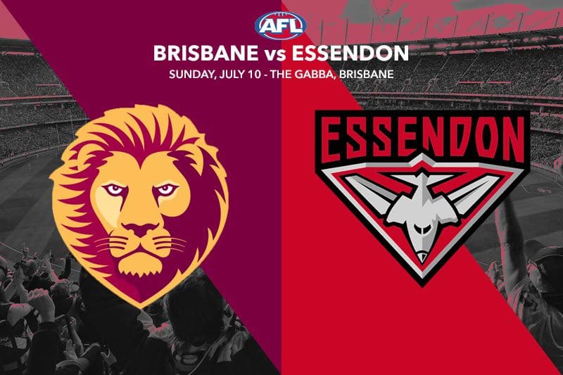 AFL Brisbane v Essendon Betting Tips & Odds | Round 17, 2022