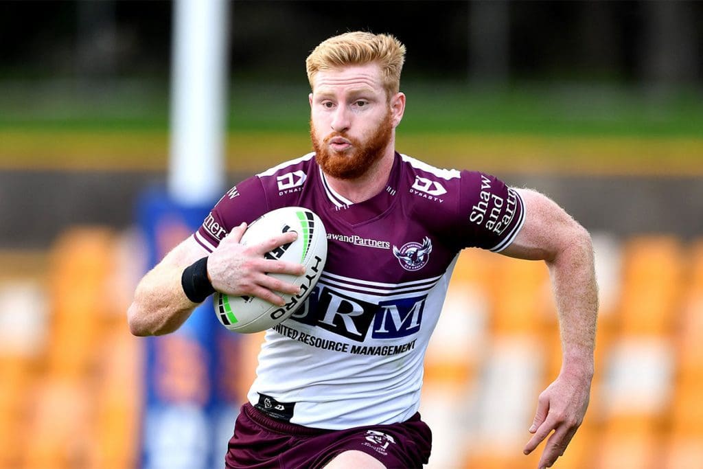 Manly centre Brad Parker