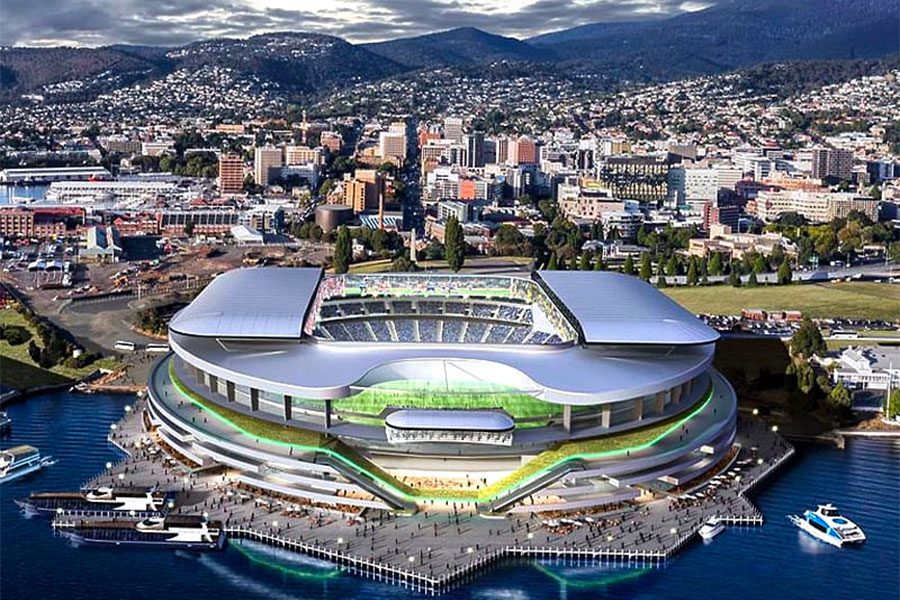 Proposed AFL stadium in Tasmania