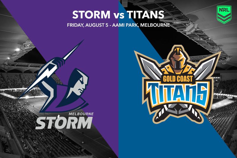 Melbourne Storm v Gold Coast Titans