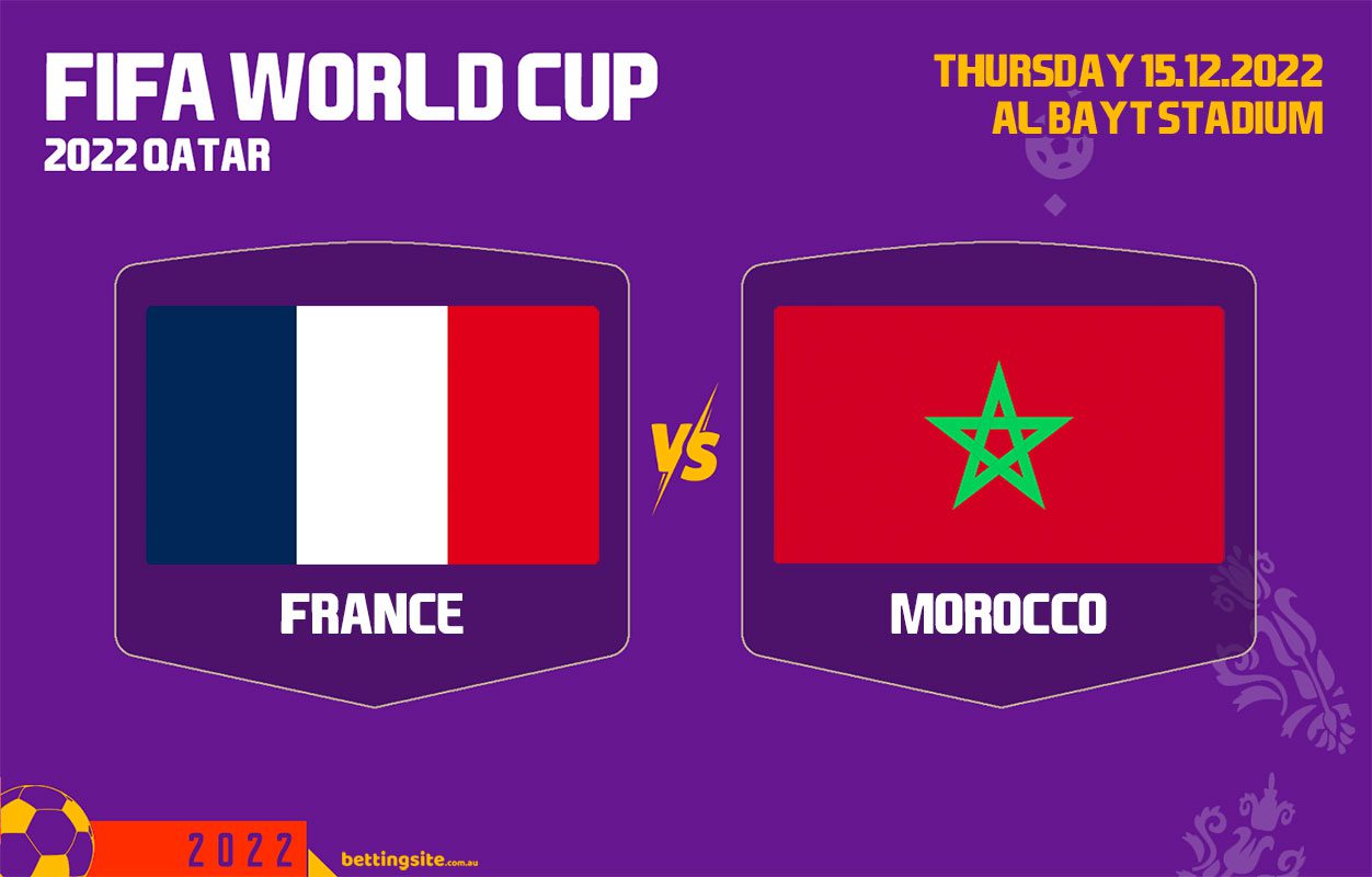 Tips SF Piala Dunia Prancis v Maroko