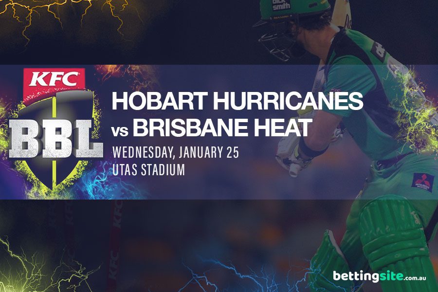 Kiat taruhan Hobart Hurricanes v Brisbane Heat BBL