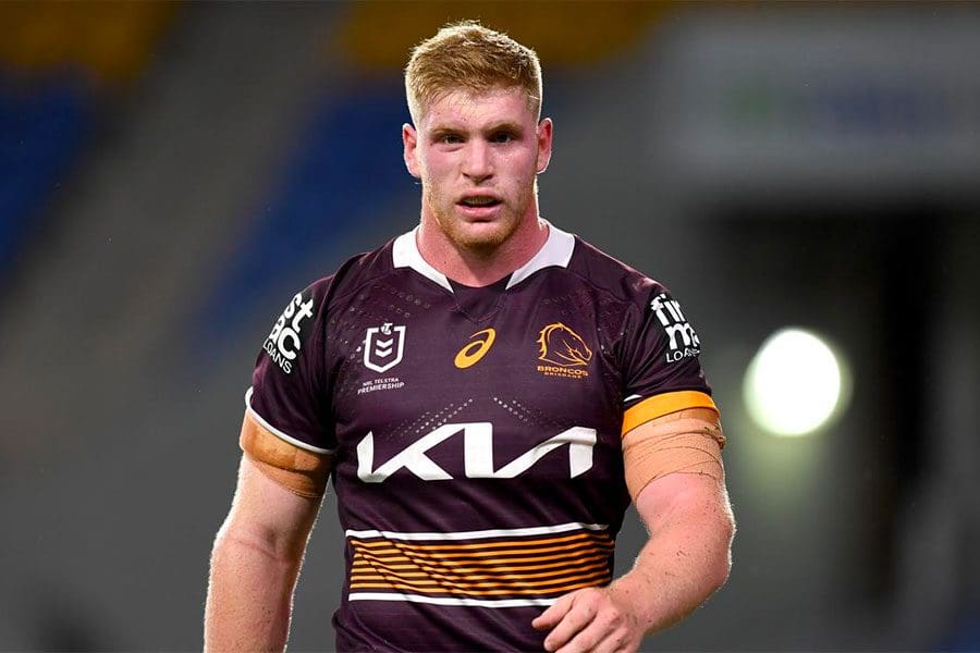 Broncos NRL forward Thomas Flegler