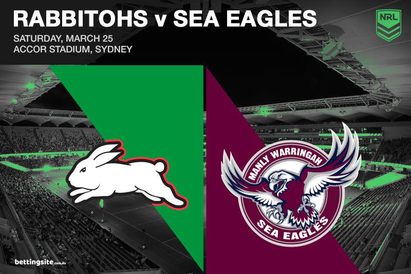 Rabbitoh Sydney Selatan vs Manly Sea Eagles