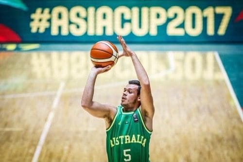 Cadee playing for the Boomers