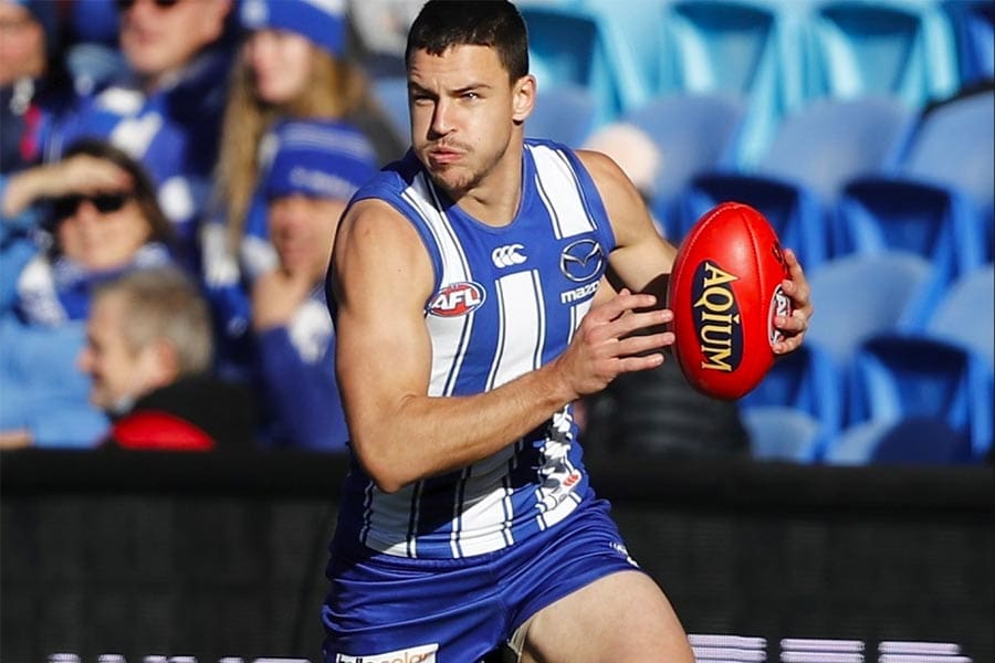 North Melbourne AFL star Luke Davies-Uniacke