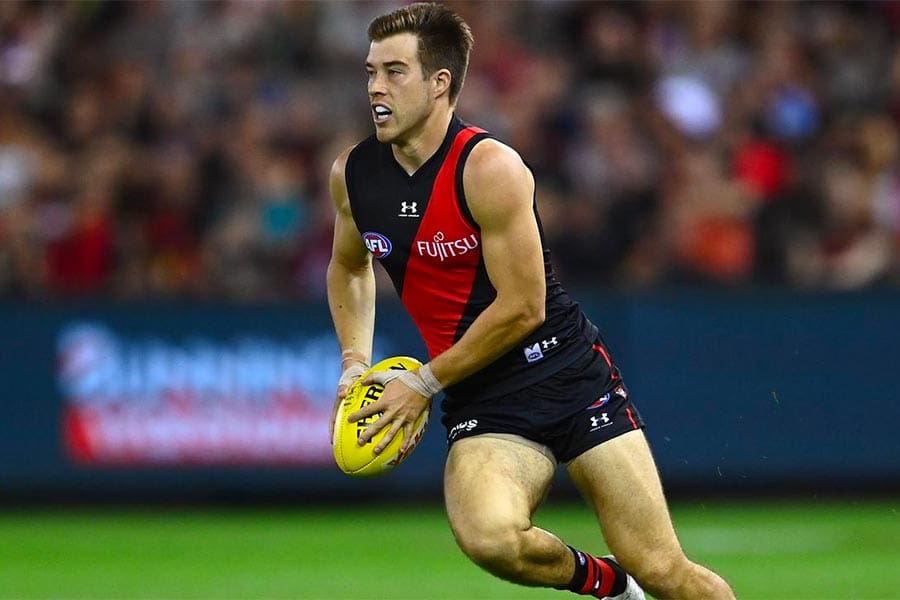 Essendon AFL star Zach Merrett