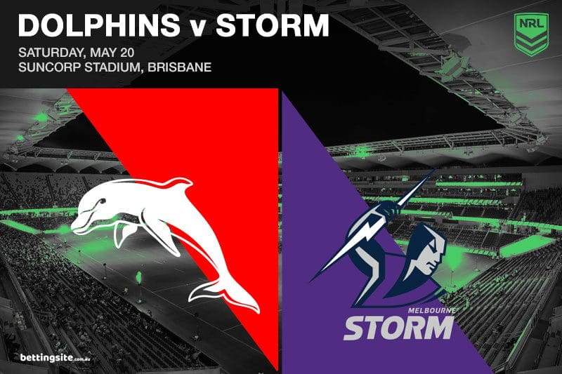 NRL Dolphins v Storm Betting Tips & Multi Odds | Round 12, 2023