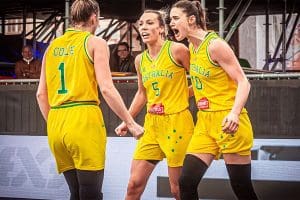 Australia women 3x3 basketball